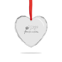 Happy Retirement Gifts For Woman Heart Crystal Glass Ornament Retired Free And Fabulous Dandelion