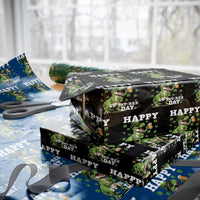 Happy St Pat Rex Day Wrapping Paper Roll Funny Dinosaur Drinking Beer