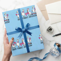 Hard Fought Hallelujah Wrapping Paper Roll Funny Christian Goose - Wonder Print Shop