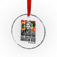 Harriet Tubman Black History Month Crystal Glass Ornament Underground Railroad American Hero History