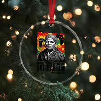 Harriet Tubman Black History Month Crystal Glass Ornament Underground Railroad American Hero History