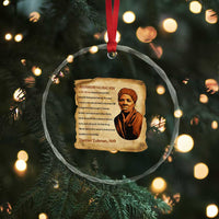 Harriet Tubman Crystal Glass Ornament Black American Hero Underground Railroad - Wonder Print Shop