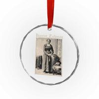 Harriet Tubman Crystal Glass Ornament Juneteenth Black History Freedom - Wonder Print Shop