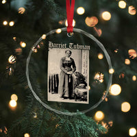 Harriet Tubman Crystal Glass Ornament Juneteenth Black History Freedom - Wonder Print Shop