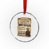 Harriet Tubman Crystal Glass Ornament Liberty Or Death Black History Legacy