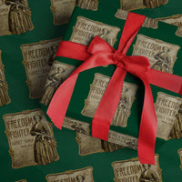 Harriet Tubman Freedom Fighter Wrapping Paper Roll Feminist History Gift - Wonder Print Shop