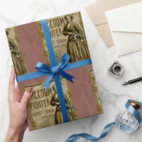 Harriet Tubman Freedom Fighter Wrapping Paper Roll Feminist History Gift - Wonder Print Shop