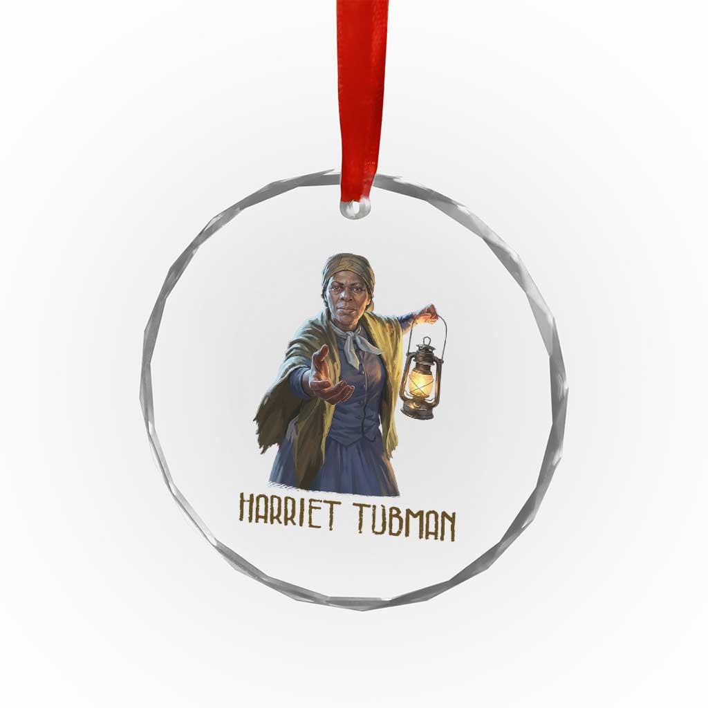 Harriet Tubman Legacy Crystal Glass Ornament Gift For History Lovers