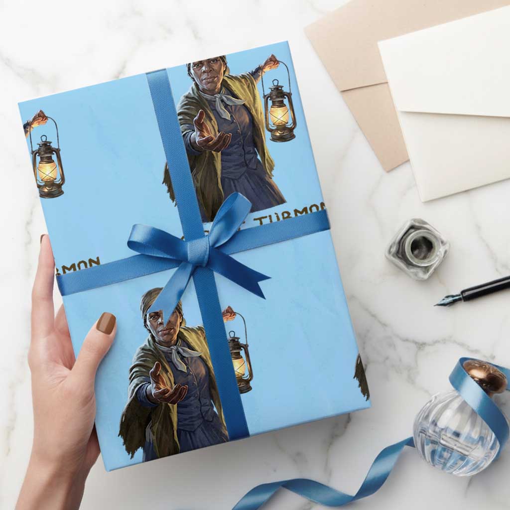 Harriet Tubman Legacy Wrapping Paper Roll Gift For History Lovers