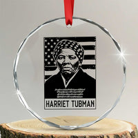Harriet Tubman Quote Crystal Glass Ornament Black History Month