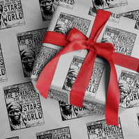Harriet Tubman Quote Wrapping Paper Roll Black Woman History Activist