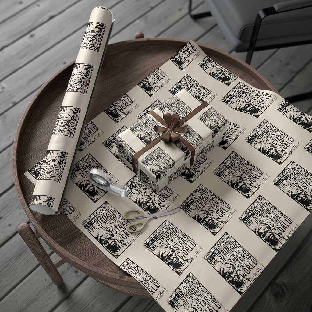 Harriet Tubman Quote Wrapping Paper Roll Black Woman History Activist