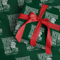 Harriet Tubman Quote Wrapping Paper Roll Every Great Dream Begins With A Dreamer Black History