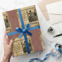 Harriet Tubman Quote Wrapping Paper Roll I Freed A Thousand People Vintage Poster - Wonder Print Shop