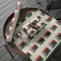 Harriet Tubman Quote Wrapping Paper Roll Pan African Flag Black History