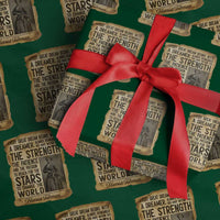 Harriet Tubman Quote Wrapping Paper Roll Strength Patience Passion To Change The World