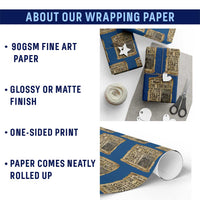 Harriet Tubman Quote Wrapping Paper Roll Strength Patience Passion To Change The World
