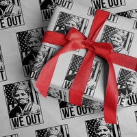 Harriet Tubman Quote Wrapping Paper Roll We Out Strong Woman