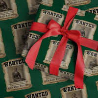 Harriet Tubman Wanted Reward Poster Wrapping Paper Roll Freedom Or Death - Wonder Print Shop