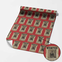 Harriet Tubman Wanted Reward Poster Wrapping Paper Roll Freedom Or Death - Wonder Print Shop