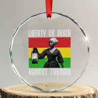 Harriet Tubman Women Leadership Crystal Glass Ornament Liberty Or Death - Wonder Print Shop
