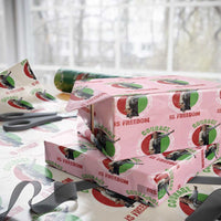 Harriet Tubman Wrapping Paper Roll Courage Is Freedom Black History Hero
