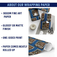 Harriet Tubman Wrapping Paper Roll Thay Can Not Stop The Light