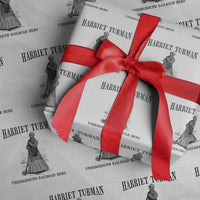 Harriet Tubman Wrapping Paper Roll Underground Railroad Freedom Leader - Wonder Print Shop