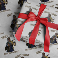 Harriet Tubman Wrapping Paper Roll Underground Railroad Hero Black History Month Gift
