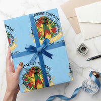 Harriet Tubman Wrapping Paper Roll Underground Railroad Hero Breaking Chains