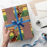 Harriet Tubman Wrapping Paper Roll We Out 1849 African American History