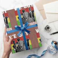 Harriet Tubman Wrapping Paper Roll We Out Women Empowerment Quote - Wonder Print Shop