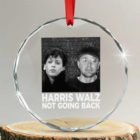 Harris Walz Crystal Glass Ornament Vintage We Are Not Going Back