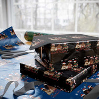 Have A Melanin Christmas Wrapping Paper Roll Black Girl Xmas Gift - Wonder Print Shop