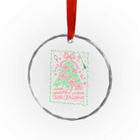 Have Yourself A Wicked Little Christmas Crystal Glass Ornament Funny Xmas Wizard Princess - Wonder Print Shop