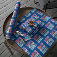 Hawaii Summer Vacation Wrapping Paper Roll Vintage Tropical Beach Graphic