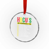HBCUs Are Responsible For Black Excellence Crystal Glass Ornament Powerful Education Impact Statistics Pride