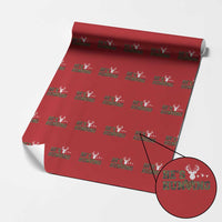 He Is Hunting Wrapping Paper Roll Camo Deer Hunters Girlfriend Wife Hunting Season - Wonder Print Shop