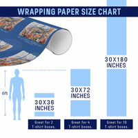 He Is Not Here He Has Risen Wrapping Paper Roll Christian Easter Religious Bible Verse