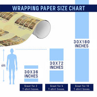 He Is Not Here He Is Risen Wrapping Paper Roll Christian Easter Bible Verse