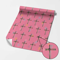 He is Risen Christian Wrapping Paper Roll Easter Cross Jesus Christian