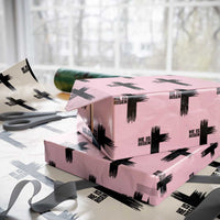 He Is Risen Wrapping Paper Roll Christian Easter Cross