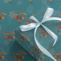 He Is Risen Wrapping Paper Roll Phoenix Christian Jesus Resurrection Cross