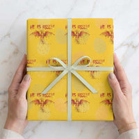 He Is Risen Wrapping Paper Roll Phoenix Christian Jesus Resurrection Cross