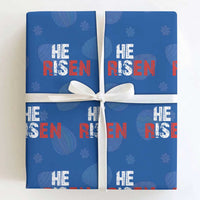 He Is Risen Wrapping Paper Roll Vintage Christian Religious Faith