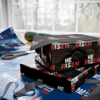 He Is Risen Wrapping Paper Roll Vintage Christian Religious Faith - Wonder Print Shop