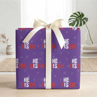 He Is Risen Wrapping Paper Roll Vintage Christian Religious Faith