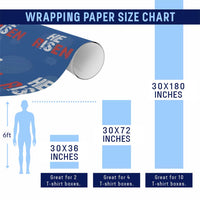 He Is Risen Wrapping Paper Roll Vintage Christian Religious Faith