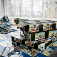 He is Rizzen Wrapping Paper Roll Funny Jesus Skateboarding Christian Meme - Wonder Print Shop