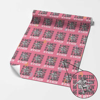 He Is Rizzin Funny Christian Easter Skateboarding Jesus Meme Wrapping Paper Roll Faith Humor Trendy Youth Gift